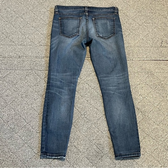Current/Elliott Jeans Womens 28 Blue The Stiletto Townie Skinny Jeans Stretch - Picture 7 of 9